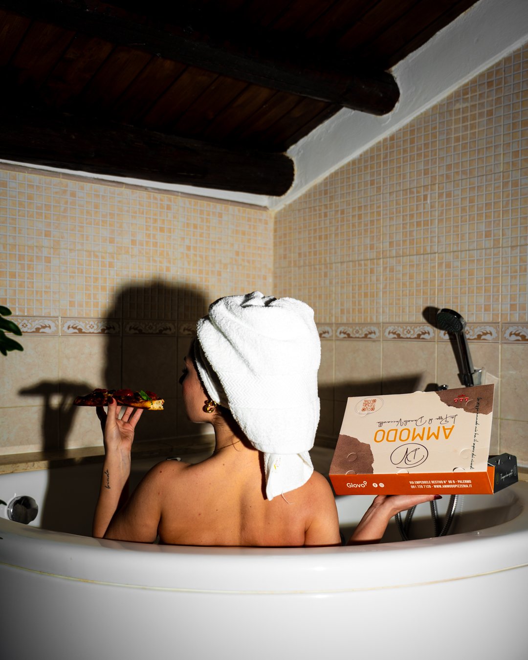 Scatto d’ambiente per Ammodo Pizzeria, Palermo — COCO Visual Lab