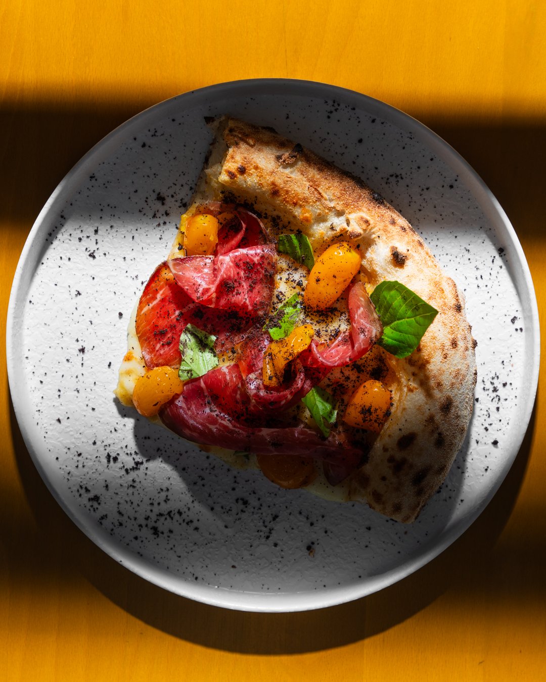 Pizza e materia per Ammodo Pizzeria, Palermo — COCO Visual Lab