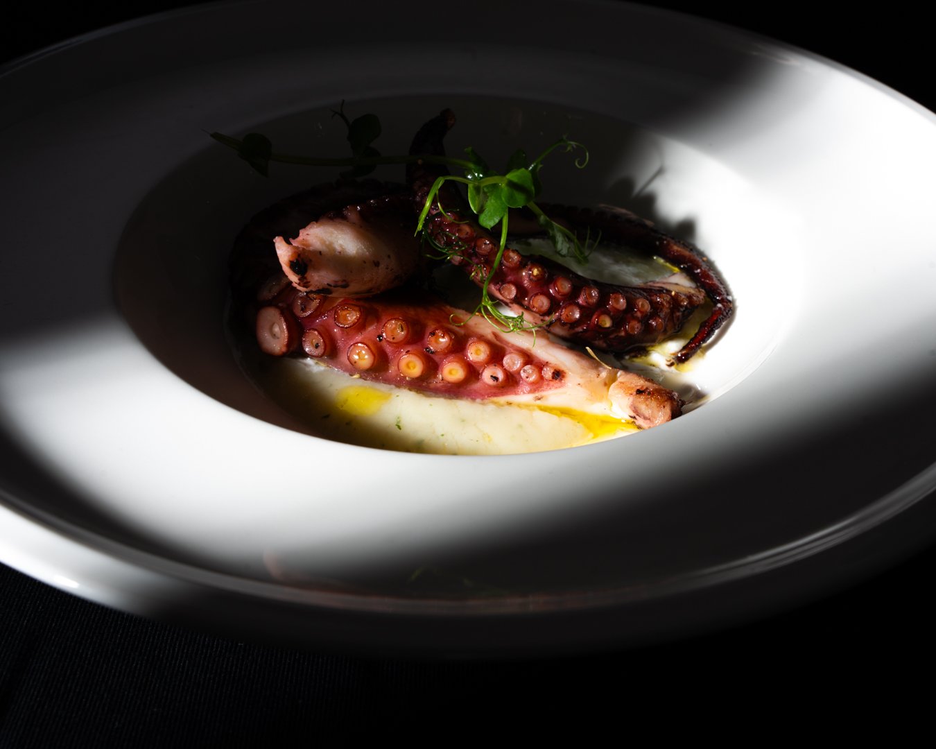 Dettaglio di piatto per Sabìa Restaurant, Gela — COCO Visual Lab